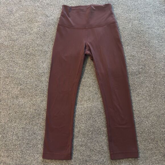 Lululemon Wunder Under Crop (Hi-Rise) 21" Deep Luxe W6AG0S Women's Size 4 - Picture 4 of 10